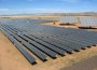 Solar power plant in a Arizona military base