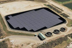 floating solar farm
