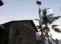 Solar soda bottle street lights