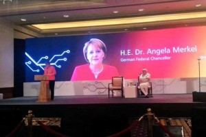 Merkel in India