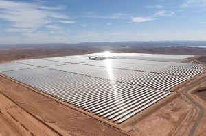 massive solar plant