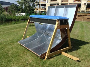 solar-powerd oven 