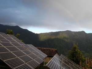 solar panels in Nepal