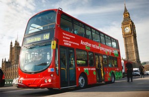 hybrid double decker bus